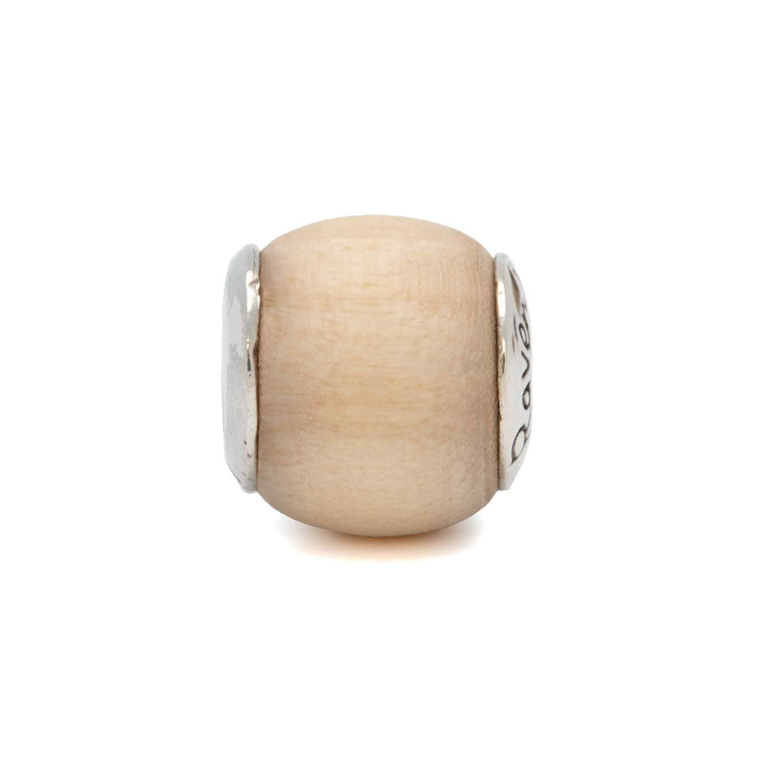 Black Raven Beads Swietenia Mahagoni Wood Charm by The Alternative Bead. Your official Black Raven Beads Retailer from Germany