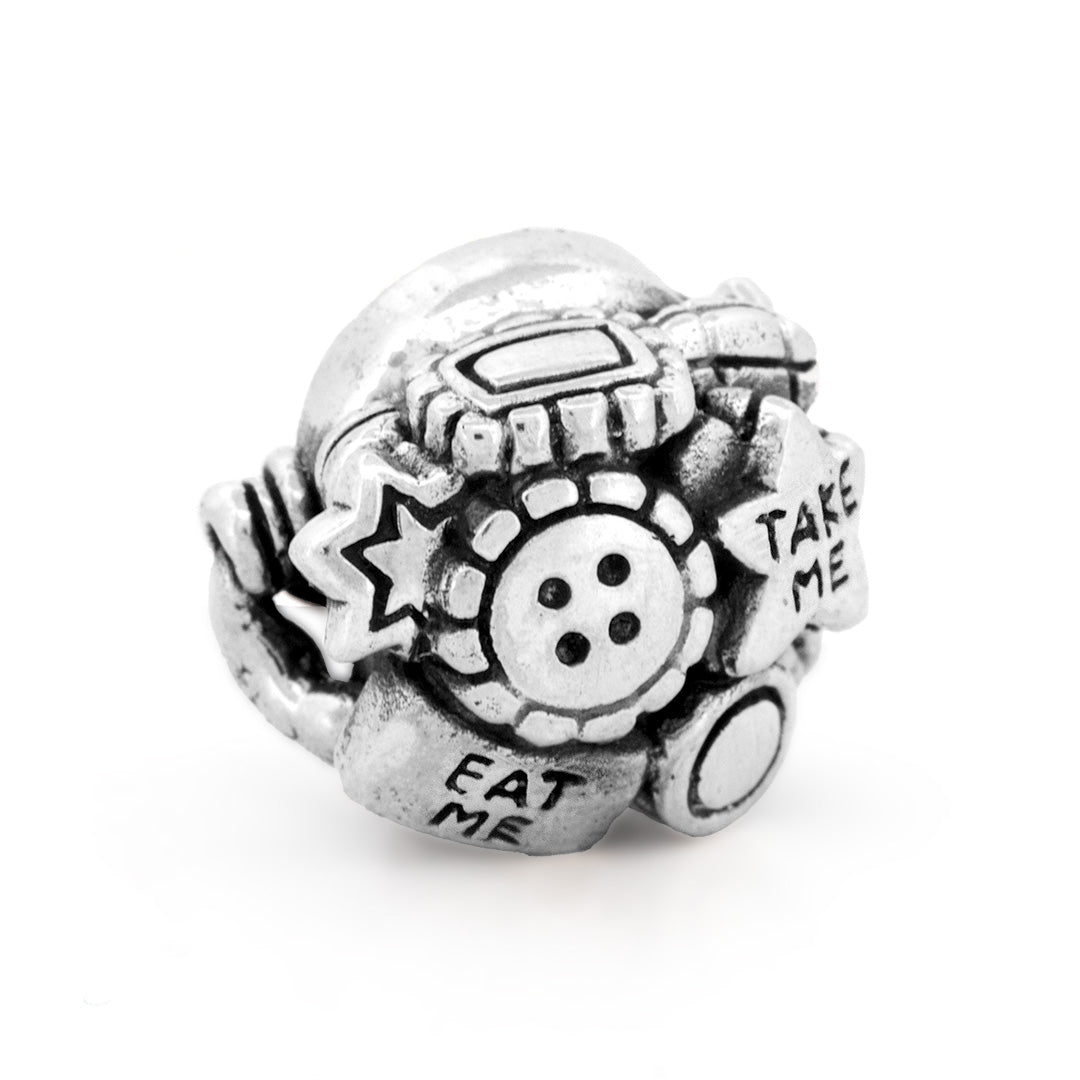 Black Raven Beads Drink Me Potion silver sterling-silver Charm by The Alternative Bead. Your official Black Raven Beads Retailer from Germany