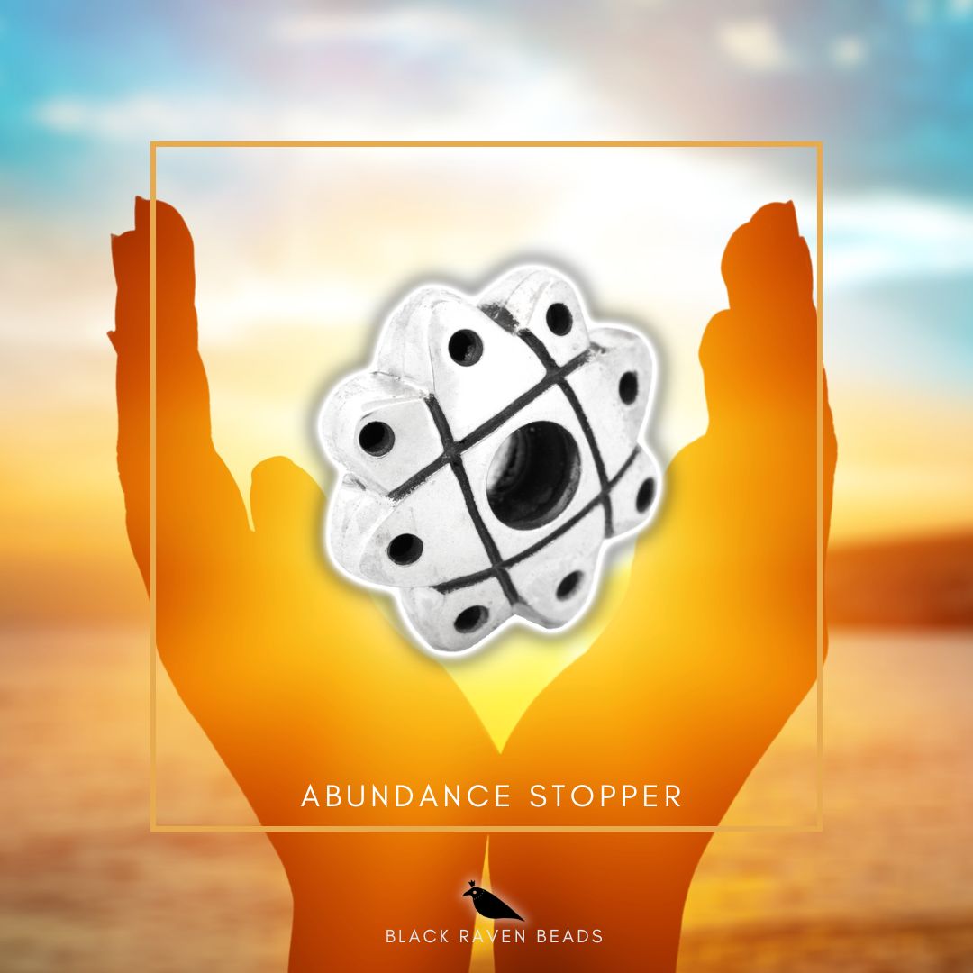 Black Raven Beads Abundance Stopper silver sterling-silver Stopper by The Alternative Bead. Your official Black Raven Beads Retailer from Germany