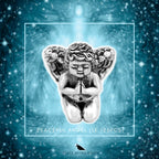 Black Raven Beads Peaceful Angel (LE 125pcs) silver sterling-silver Charm by The Alternative Bead. Your official Black Raven Beads Retailer from Germany