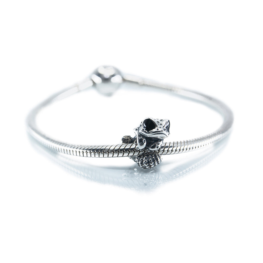 Aurora Charm Leo the Gecko silver sterling-silver Bead by The Alternative Bead. Your official Aurora Charm Retailer from Germany