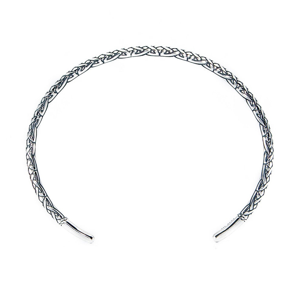 Aurora Charm Celtic Bangle Bracelet silver sterling-silver Bangle by The Alternative Bead. Your official Aurora Charm Retailer from Germany