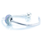 Aurora Charm Lights of Dawn Murano Glass Bead purple; blue; green glass Bead by The Alternative Bead. Your official Aurora Charm Retailer from Germany