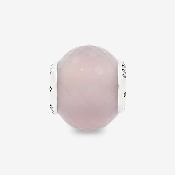 Lotus Chalcedony Bead