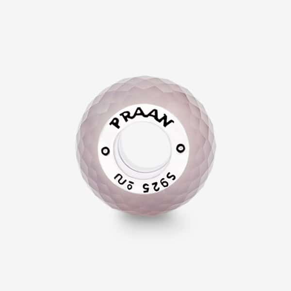 Praan Lotus Chalcedony Bead silver sterling-silver Bead by The Alternative Bead. Your official Praan Retailer from Germany