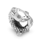 Elfbeads Lucky Koi silver sterling-silver Bead by The Alternative Bead. Your official Elfbeads Retailer from Germany