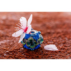VIP-CHARMS Ocean Bloom Bead blue; green glass Bead by The Alternative Bead. Your official VIP-CHARMS Retailer from Germany