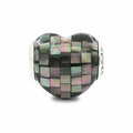 Praan Black Love Haliotis black mother-of-pearl Bead by The Alternative Bead. Your official Praan Retailer from Germany