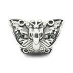 Praan Papillon silver sterling-silver Bead by The Alternative Bead. Your official Praan Retailer from Germany