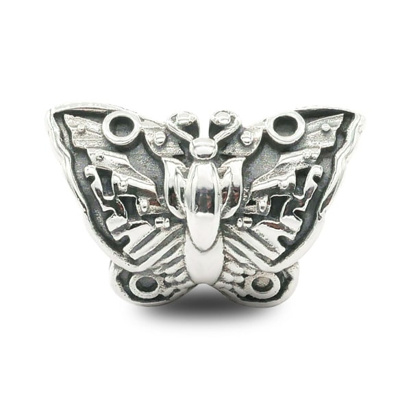 Praan Papillon silver sterling-silver Bead by The Alternative Bead. Your official Praan Retailer from Germany