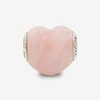 Praan Pink Opal Heart pink natural-stone Bead by The Alternative Bead. Your official Praan Retailer from Germany