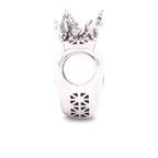 Praan Pink Queen Heart Charm silver sterling-silver Bead by The Alternative Bead. Your official Praan Retailer from Germany