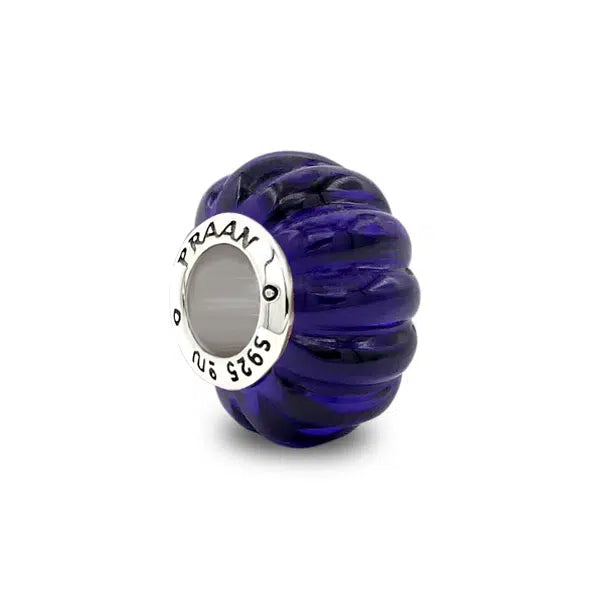 Praan Groove Purple Crystal purple crystal Bead by The Alternative Bead. Your official Praan Retailer from Germany