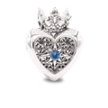Praan Queen Heart silver sterling-silver Bead by The Alternative Bead. Your official Praan Retailer from Germany