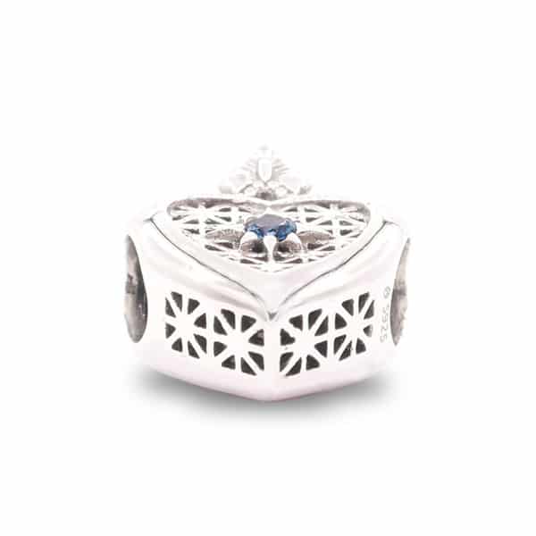 Praan Queen Heart silver sterling-silver Bead by The Alternative Bead. Your official Praan Retailer from Germany