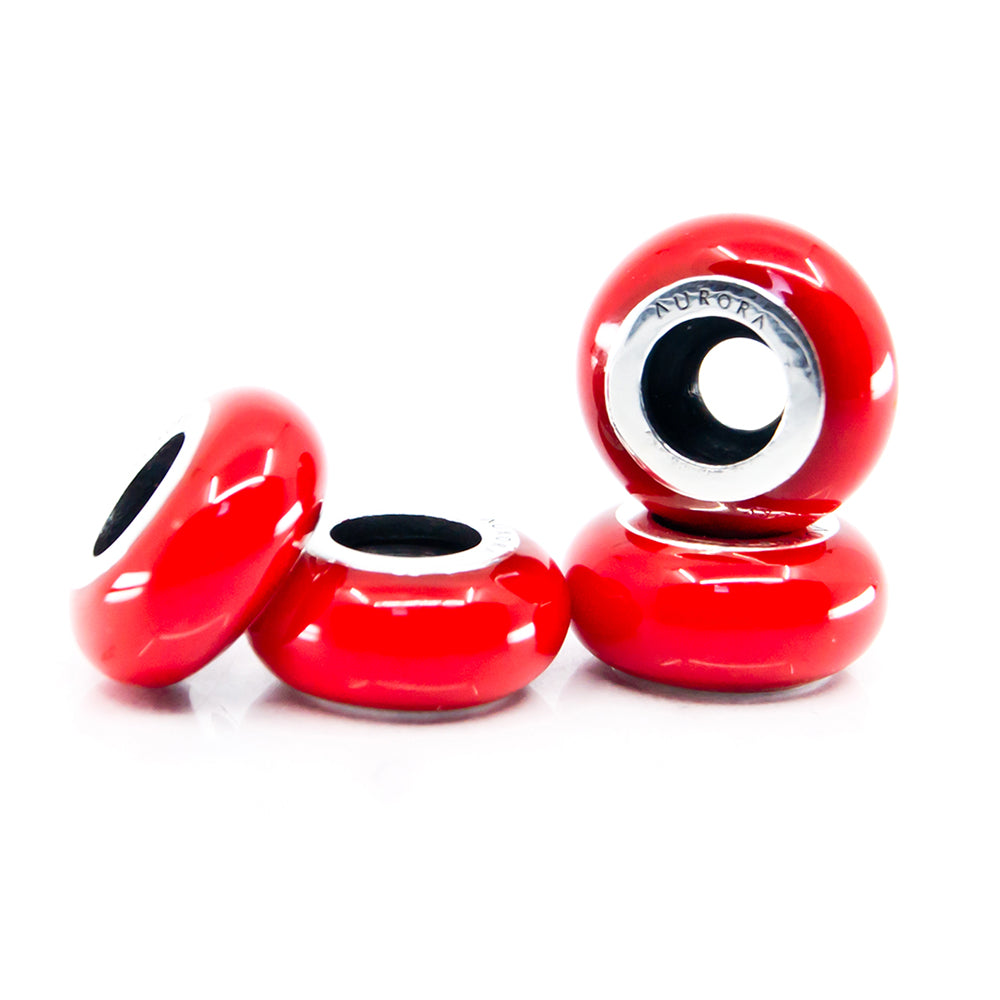 The Alternative Bead: Aurora Charm - Red Universal Enamel Stopper Sterling Silver Charm Picture 5