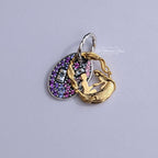 Disney x Pandora Rapunzel & Fynn Double Dangle Charm silver; gold; multicolor sterling-silver; gold-plated Dangle by The Alternative Bead. Your Jewelry Retailer from Germany