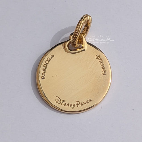 Disney x Pandora Mickey Mouse Studios Dangle Charm gold; multicolor sterling-silver; gold-plated Dangle by The Alternative Bead. Your Jewelry Retailer from Germany