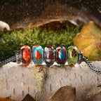 Elfbeads Skykissed Fall Leaves Golddust  glass Bead by The Alternative Bead. Your official Elfbeads Retailer from Germany