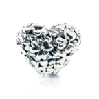 Aurora Charm Heart of Shamrocks silver sterling-silver Bead by The Alternative Bead. Your official Aurora Charm Retailer from Germany