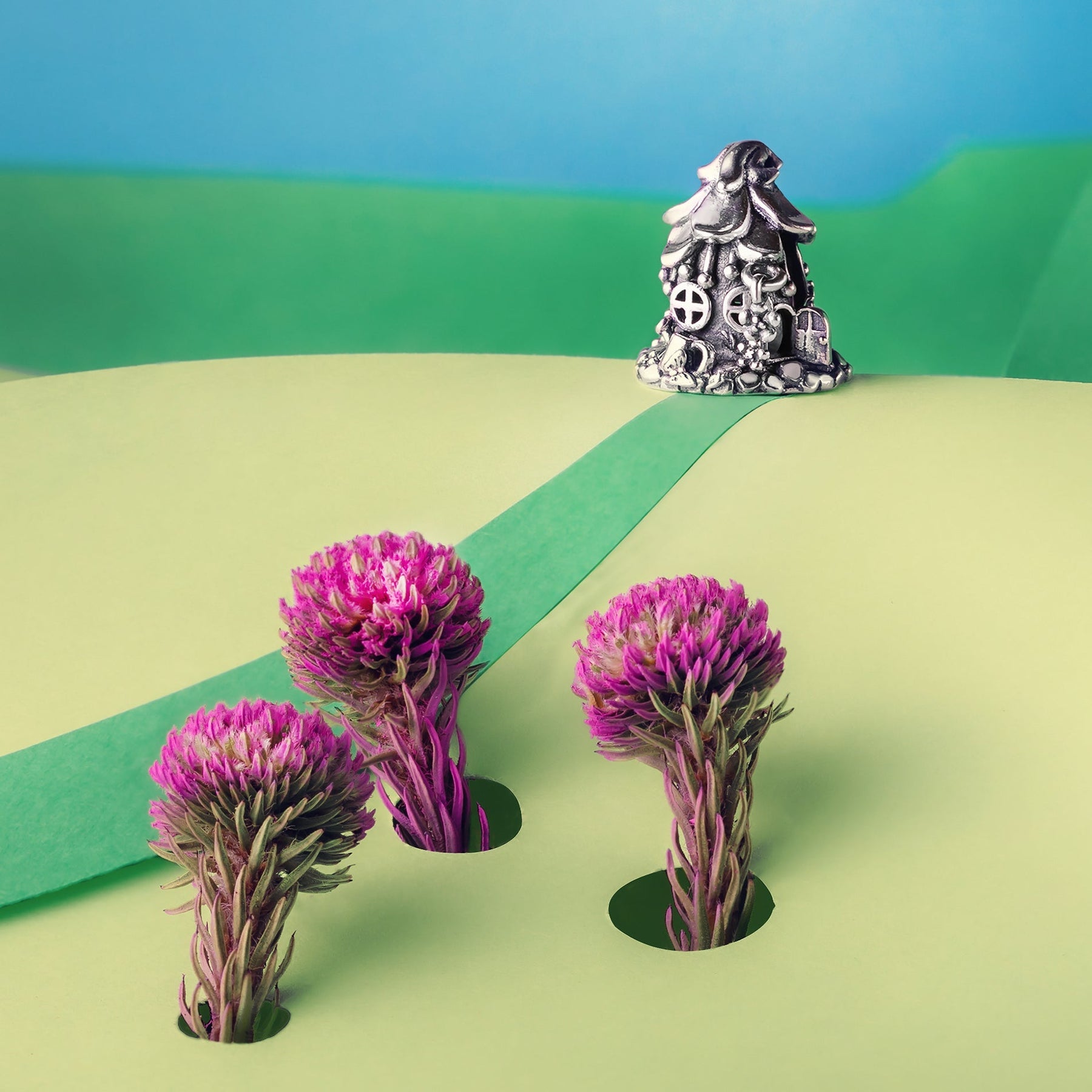 Elfbeads Spring Cottage silver sterling-silver Bead by The Alternative Bead. Your official Elfbeads Retailer from Germany