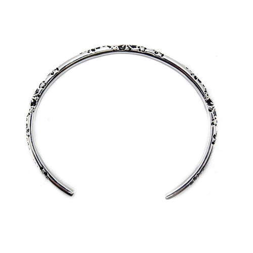 Aurora Charm Hawaiian Summer Bangle Bracelet silver; black sterling-silver; enamel Bangle by The Alternative Bead. Your official Aurora Charm Retailer from Germany
