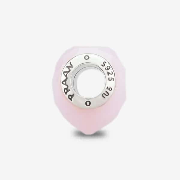 Praan Sunrise Crystal Heart silver sterling-silver Bead by The Alternative Bead. Your official Praan Retailer from Germany