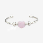Praan Sunrise Crystal Heart silver sterling-silver Bead by The Alternative Bead. Your official Praan Retailer from Germany