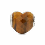Praan Tiger Heart brown natural-stone Bead by The Alternative Bead. Your official Praan Retailer from Germany