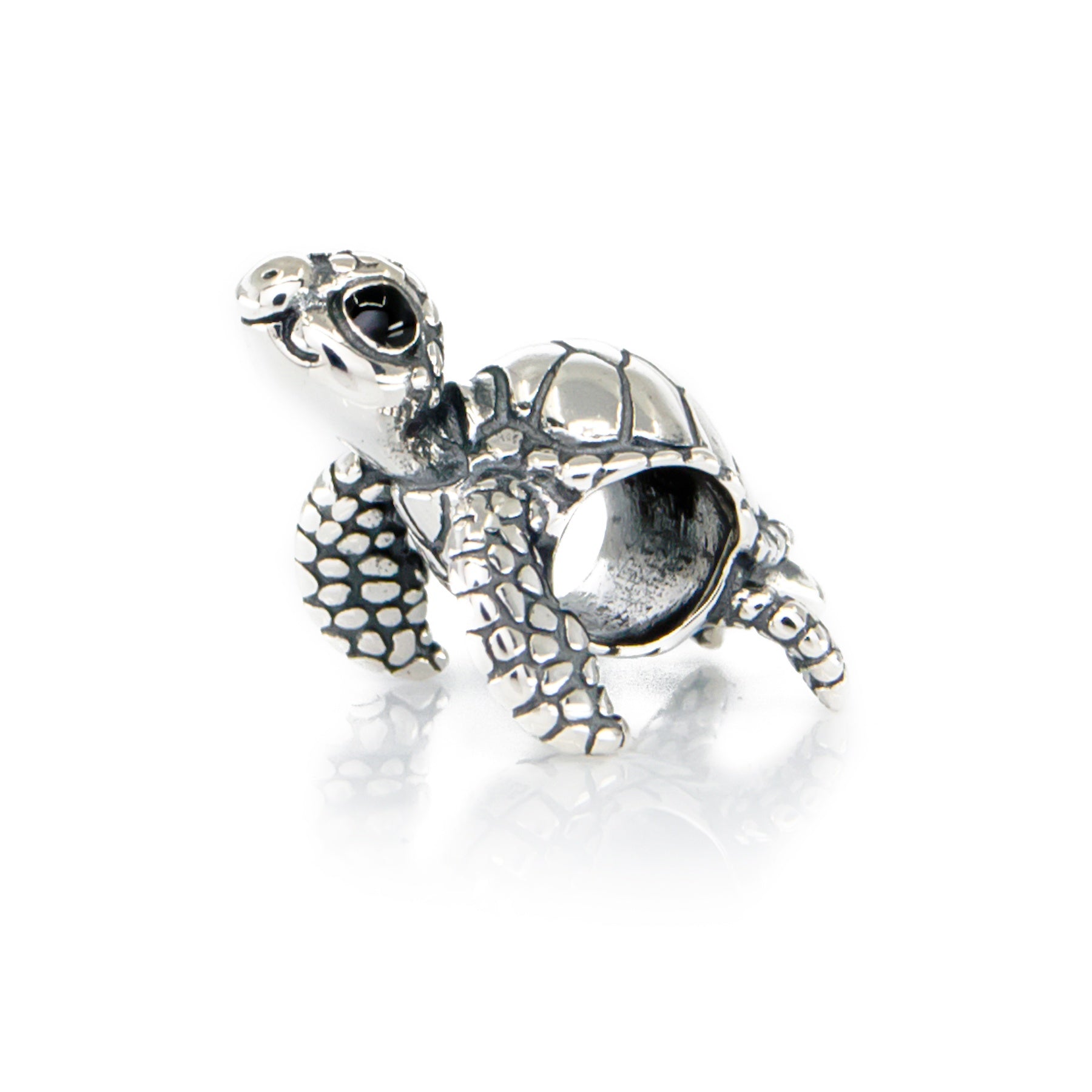 Aurora Charm Happy the Turtle Charm silver sterling-silver Bead by The Alternative Bead. Your official Aurora Charm Retailer from Germany