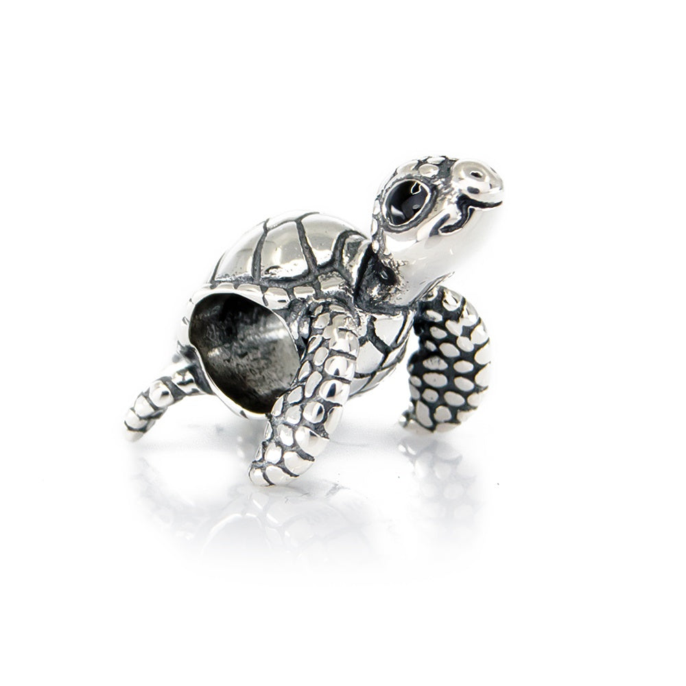 Aurora Charm Happy the Turtle Charm silver sterling-silver Bead by The Alternative Bead. Your official Aurora Charm Retailer from Germany