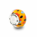 Praan Yellow Polka dot silver sterling-silver Bead by The Alternative Bead. Your official Praan Retailer from Germany